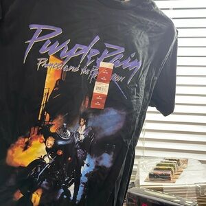 Prince purple rain tshirt